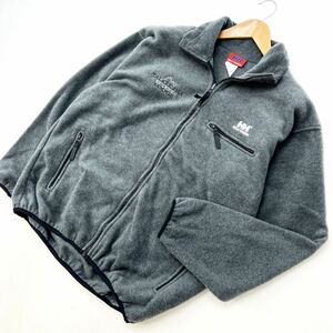 ヘリーハンセン ☆ HELLY HANSEN フリースジャケット M グレー 定番 様々なシーンで活躍する万能アイテム♪ アウトドア キャンプ ■DA167