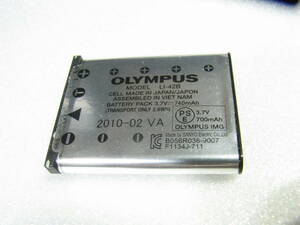 【送料無料】【即決】 OLYMPUS オリンパス　【純正品】 バッテリー LI-42B LI-40C 用　動作品 　　
