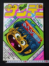 ｆ#　週刊少年サンデー　1981年6月24日号　No.28　六三四の剣　うる星やつら　小学館　/A10_画像1