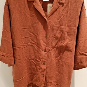 ニコアンド セットアップ レンガ色