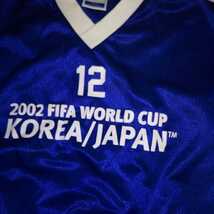 ユニフォーム ？ サッカー ゲームシャツ 2002 fifa world cup korea japan 送料520 押し入れ 服 半袖 Lサイズ 12_画像7