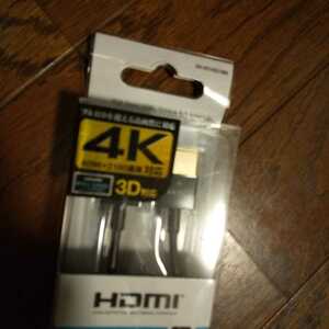 エレコム HDMI ケーブル 1m 4K×2K対応 スーパースリム ブラック DH-HD14SS10BK 送料370 0728 未使用ELECOM HDMIケーブル