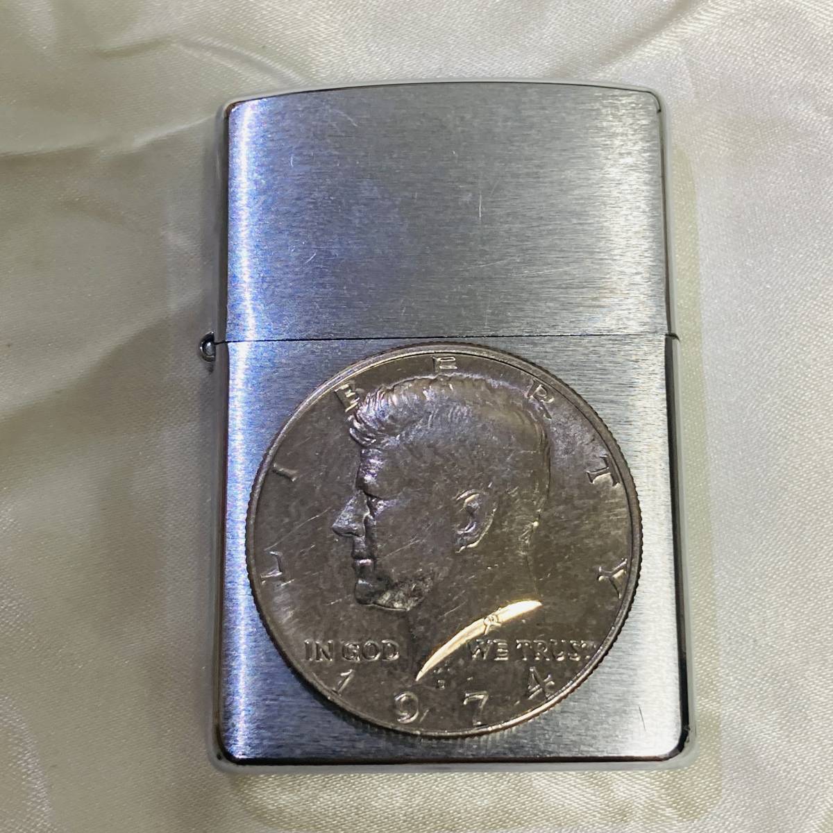 人気商品割引 zippo スターリングシルバー ケネディコイン