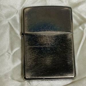 SK ZIPPO ジッポ　オイルライター　2012年　プレーン　無地　シルバー