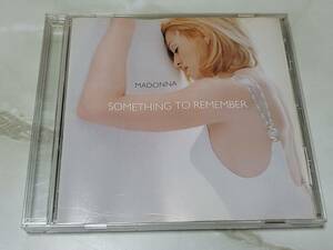 マドンナ SOMETHING TO REMEMBER 46100-2 CD