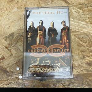 シHIPHOP,R&B CRUCIAL CONFLICT - THE FINAL TIC アルバム,名作! TAPE 中古品