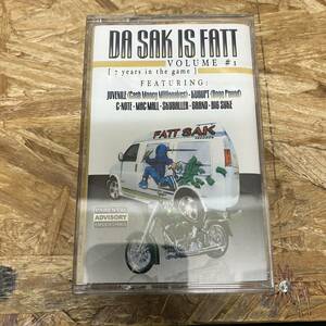 シHIPHOP,R&B DA SAK IS FATT VOLUME #1 アルバム,名作! TAPE 中古品