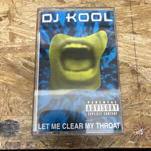 シHIPHOP,R&B DJ KOOL - LET ME CLEAR MY THROAT アルバム,INDIE TAPE 中古品