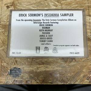 シHIPHOP,R&B ERICK SERMON'S - INSOMNIA SAMPLER シングル,PROMO,RARE! TAPE 中古品