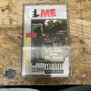 シHIPHOP,R&B E.L ME AND THE STREET PRODUCTS - 16 LESSONS FROM THE STREET アルバム,名作!! TAPE 中古品