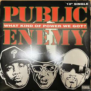 ■■■■HIPHOP,R&B PUBLIC ENEMY - WHAT KIND OF POWER WE GOT? INST,シングル,名曲! レコード 中古品