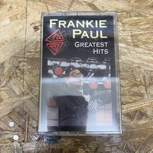 シHIPHOP,R&B FRANKIE PAUL - GREATEST HITS アルバム,名作! TAPE 中古品