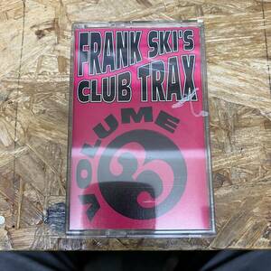 シHIPHOP,R&B FRANK SKI'S CLUB TRAX - VOLUME 3 シングル,RARE TAPE 中古品