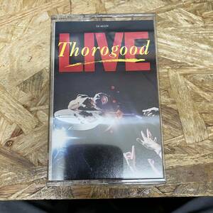 シPOPS,ROCK GEOGE THOROGOOD - LIVE アルバム,INDIE TAPE 中古品