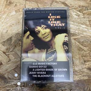 シHIPHOP,R&B I LIKE IT LIKE THAT VOL.1 アルバム,INDIE TAPE 中古品