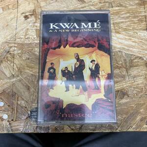 シHIPHOP,R&B KWAME & A NEW BEGINNING - NASTEE アルバム,名作! TAPE 中古品