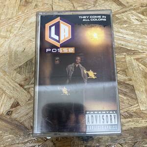 シHIPHOP,R&B L.A. POSSE - THEY COME IN ALL COLORS アルバム,名作! TAPE 中古品