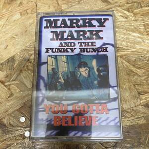 シHIPHOP,R&B MARKY MARK AND THE FUNKY BUNCH - YOU GOTTA BELIEVE アルバム,名作!! TAPE 中古品