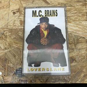 シHIPHOP,R&B M.C. BRAINS - LOVERS LANE アルバム,名作!! TAPE 中古品