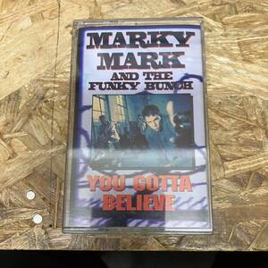 シHIPHOP,R&B MARKY MARK AND THE FUNKY BUNCH - YOU GOTTA BELIEVE アルバム,名作!! TAPE 中古品