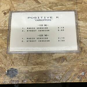 シHIPHOP,R&B POSITIVE K - CARHOPPERS シングル,MEGA RARE!! TAPE 中古品