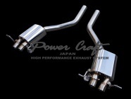 パワークラフト ベントレー コンチネンタル GT/GTC W12 ～ 2015/9 ハイブリッド エキゾースト マフラー システム Power Craft 可変マフラー