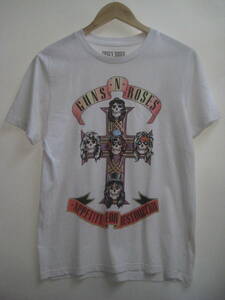 一点物!! GUNS N' ROSES ガンズアンドローゼス プリントＴシャツ バンドＴシャツ