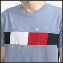 フラッグロゴがモチーフのカラーブロック　ブルー Mサイズ TOMMY HILFIGER_画像5