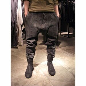 * JULIUS knitted Denim si-mdo sarouel pants 1 including carriage Julius pants archive archive NILoS