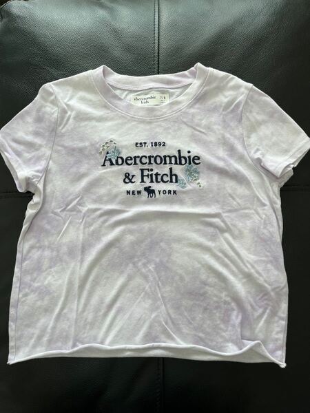Abercrombie & Fitch kids Tシャツ size7/8 紫タイダイ