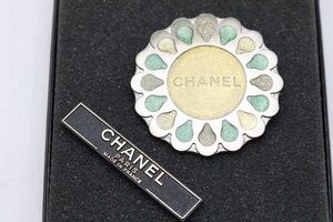 【1円 スタート】CHANEL シャネル ブローチ ヴィンテージ グリポア ゴールド ストーン ペンダントトップ 99A