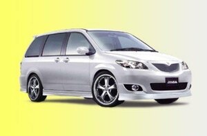 ダムド MPV LW3W LWFW 後期 3ピースキット 未塗装 DAMD StylingEffect スタイリングエフェクト