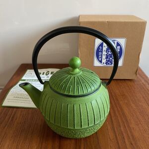 南部鉄器 南部盛栄堂 及源 急須 千草