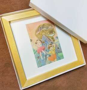 【限定品】スタジオジブリ となりのトトロ ジブリの大博覧会 愛知県限定ポストカード 額装品 検)複製原画 宮崎駿 ポスターa