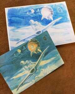 Art hand Auction Super rare! [Not for sale] Nausicaa of the Valley of the Wind Toei still photo Studio Ghibli movie cell postcard Animage Hayao Miyazaki b, ka line, Nausicaa of the Valley of the Wind, others