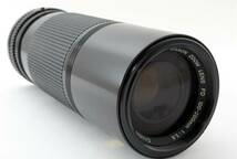 【美品】キャノン CANON New FD NFD 100-200mm F5.6 Zoom Portrait MF Lens マニュアルレンズ #677461_画像4