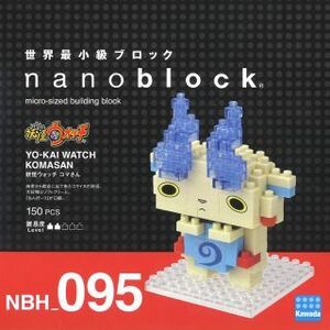 新品　ナノブロック 妖怪ウォッチ コマさん NBH_095　4972825200575