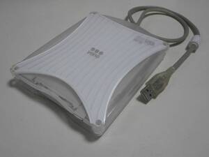 USB FDD 2倍速 3.5フロッピーディスクドライブ Yano UFD-05(TEAC FD-05PUW)
