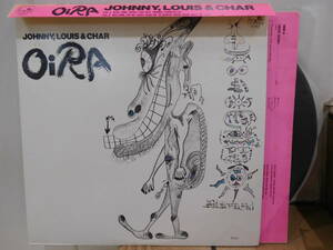 〇 Johnny Lewis &amp; Char/Oira с висящей записи Obi LP C28A0166