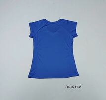 (未使用 レディース) VANAPH by HUITEME // 半袖 プリント ドライ Vネック Tシャツ カットソー (ブルー系) サイズ M_画像2
