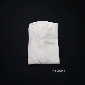 (未使用) CINDY YOKOHAMA // 形態安定 半袖 シャツ・ワイシャツ (ライトベージュ) サイズ Mの画像3