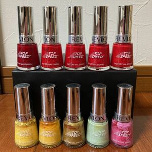  Revlon * nails enamel * nail color * nails * manicure *10 point set * regular price 7700 jpy ①