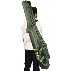 釣竿ケース ロッドケース折畳 持ち運び便利 ポータブル 釣りロッド 釣り竿 フィッシングバッグ タックルバッグ 肩掛け 大容量 竿袋