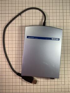 【送料無料 中古動作品】4倍速 I-O DATA USB-FDX4 フロッピーディスクドライブ USB FDD