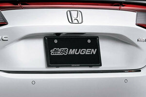 MUGEN 無限 カーボンナンバープレートガーニッシュ リア シビック FL1 FL4 2021/8～