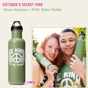 【新品】ヴィクトリアシークレットPINK 限定 ウォーターボトル　Victoria's Secret PINK クリーンカンティーン コラボ ステンレスボトル 