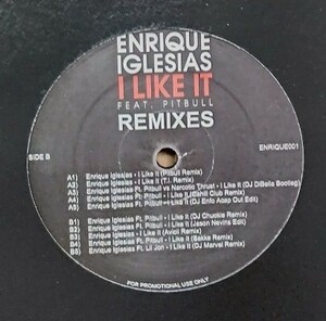 12inch/Enrique Iglesias Feat. Pitbull/I Like It (The Remixes)