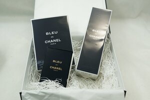 ☆1スタ【未使用】【未開封】CHANEL シャネル BLEU DE CHANEL ブルー ドゥ シャネル ヘアボディウォッシュ オールオーバースプレイ ギフト