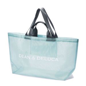 DEAN&DELUCA メッシュトートバッグ ミント BIG サイズ