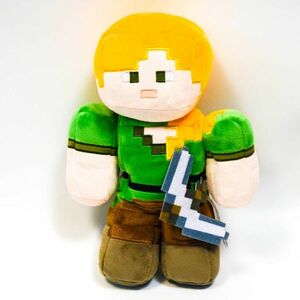 ぬいぐるみ　アレックス　プレイヤー 30cm クッション マインクラフト マイクラ　グッズ クリーパー　人形